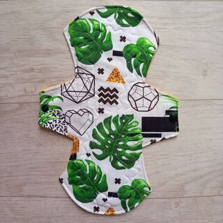 Geometric Monstera - Little Sky Medium